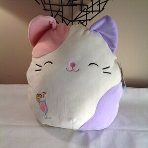 NWT 12" Squishmallows Charlotte Easter Cat Plush